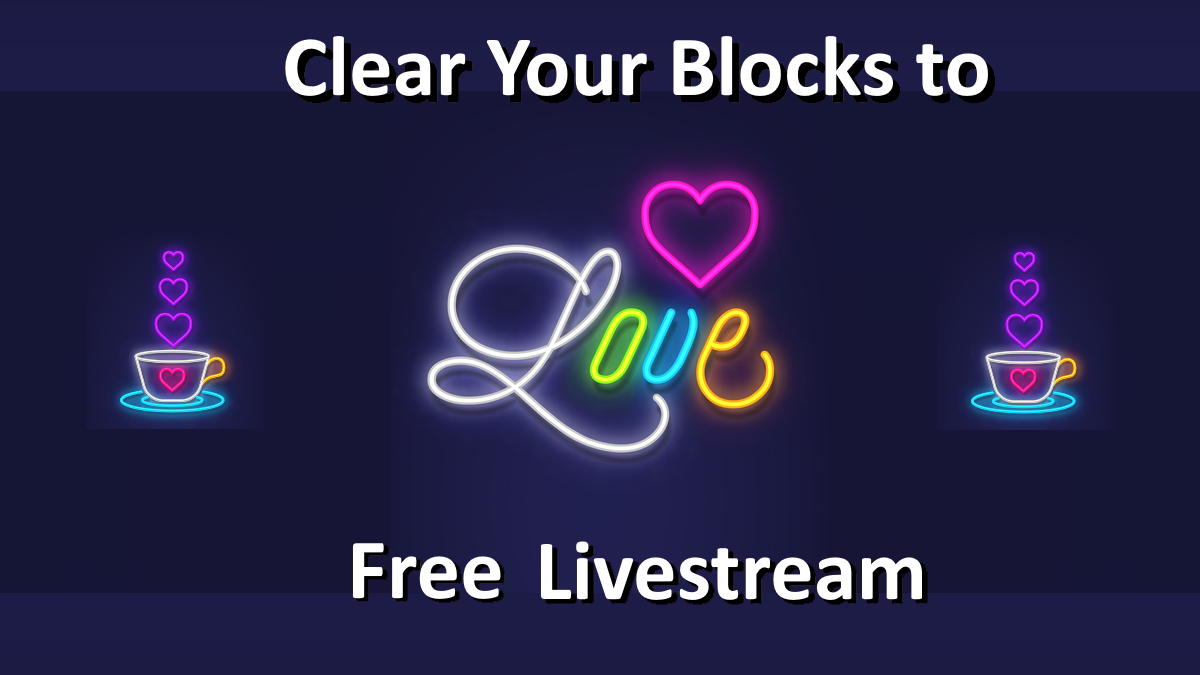 Clear Your Love and Relationship Blocks FREE Accelerated Light Healing Livestream